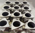 45 آلیاژ نیکل قطعات دو پیچ Extruder قطعات پیچ برای تولید PP PVC