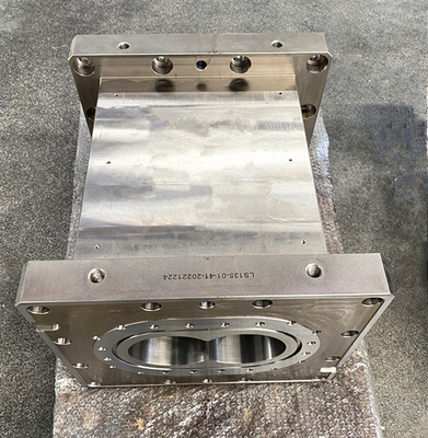 Buhler 155 دو پیچ Extruder پیچ بشکه برای صنعت پتروشیمی