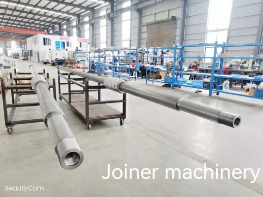 40CrNiMoA مواد extruder شاخه با سیستم خنک کننده برای صنعت مواد غذایی پف توسط Joiner