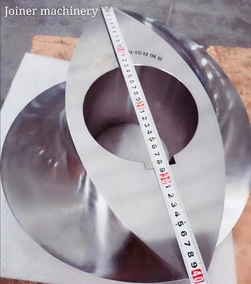 قطر 150mm مواد غذایی پف شده دو پیچ Extruder پیچ قطعات برای Pelletizer