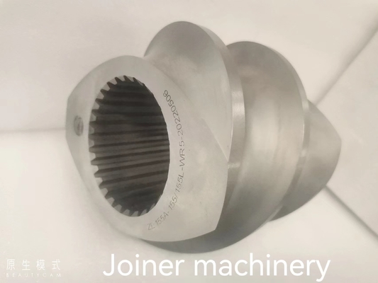 عناصر پیچ انتقال دو مارپیچ CTE75، دو اکسترودر، 2 پره ای و 3 پره ای