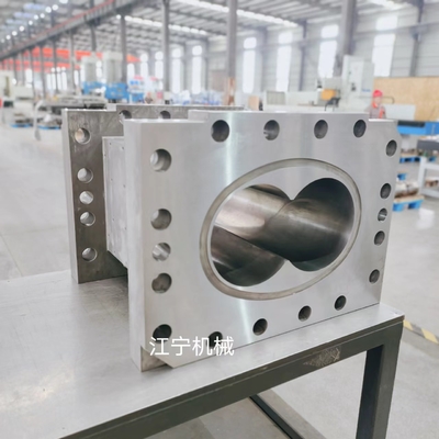 Buhler 155 دو پیچ Extruder پیچ بشکه برای صنعت پتروشیمی