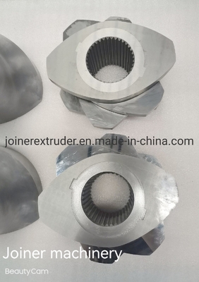TEX120 مقاومت در برابر فرسایش قطعات اکسترودرهای دو پیچ برای صنعت مواد غذایی پف شده