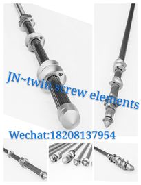 قطعات اکستروژر دو پیچ پلاستیکی برای صنعت مواد غذایی پف