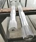 دو پیچ اکستروژر سرد رولینگ Spline شفت برای کارخانه پتروشیمی