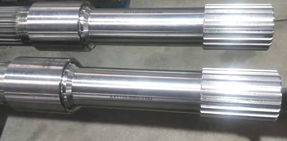 40CrNiMoA مواد extruder شاخه با سیستم خنک کننده برای صنعت مواد غذایی پف توسط Joiner