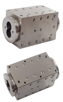 Buhler 155 دو پیچ Extruder پیچ بشکه برای صنعت پتروشیمی