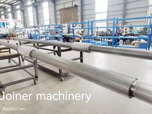 40CrNiMoA مواد extruder شاخه با سیستم خنک کننده برای صنعت مواد غذایی پف توسط Joiner