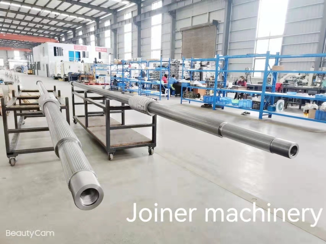 40CrNiMoA مواد extruder شاخه با سیستم خنک کننده برای صنعت مواد غذایی پف توسط Joiner
