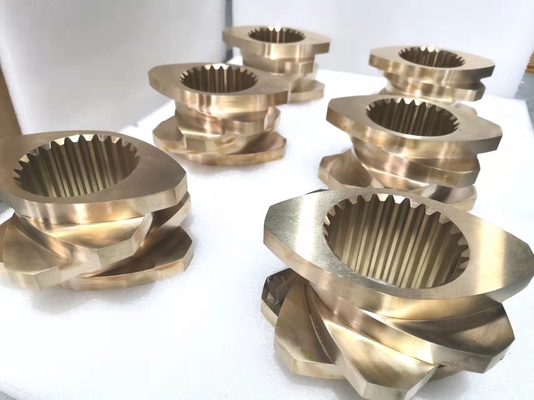 W6Mo5Cr4V2 ((6542) اجزای خروجی عناصر پیچ برای مواد غذایی پف شده