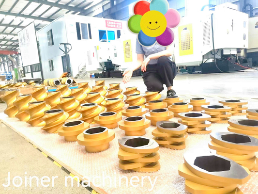 W6Mo5Cr4V2 ((6542) 96/96 قطعات اکستروژر دو پیچ آلمانی برای صنعت مواد غذایی حیوانات خانگی