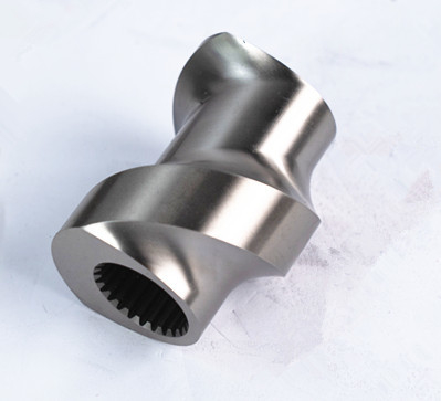 G-25 درجه تحمل 9H دو پیچ Extruder قطعات یدکی پیچ خم کردن بلوک در صنعت فیلم