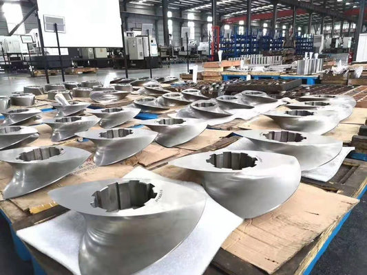 صنعت پتروشیمی 250 قطعات پیچ برای گلوله کش قطر بیرونی 247.9