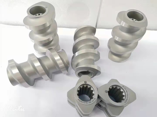 اکسترودر موازی انتقال عناصر پیچ W6Mo5Cr4V2 مواد برای PP PE PVC