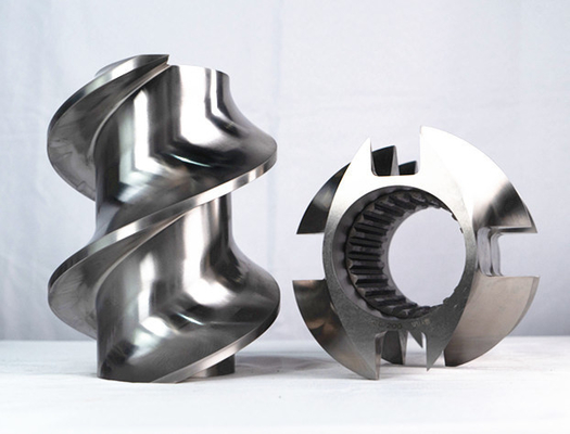 قطعات دو پیچ Extruder قطعات پیچ عناصر و بشکه برای ماشین پلاستیکی