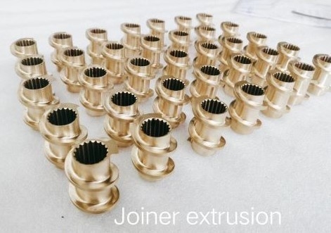 45 آلیاژ نیکل قطعات دو پیچ Extruder قطعات پیچ برای تولید PP PVC