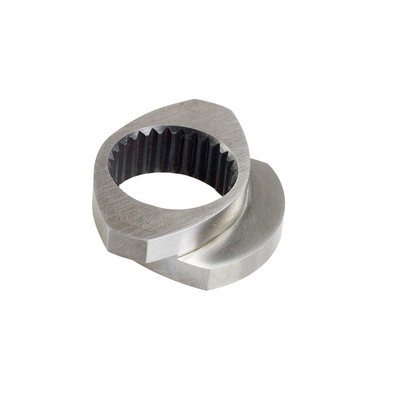 CWJ70 فلوت دوبرابر 60HRC Extruder پیچ عناصر پیچ برای صنعت مواد غذایی
