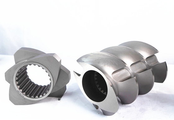 CTE Extruder 2 Flighted Thansfer 3 عناصر پیچ برای صنعت پلاستیک