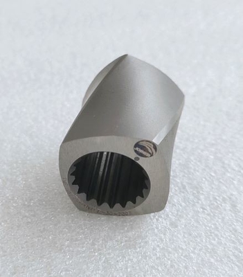 45 آلیاژ نیکل دو پیچ قطعات Extruder پیچ بخش برای PP PVC