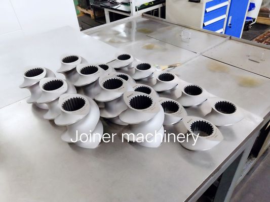 ZE77 سیلور Covey Screw Element، اکسترودر پیچ مواد HRC58 - 62 سختی