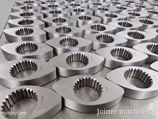 عناصر پیچ اکسترودر JSW Steel Works برای محصولات PPE در پتروشیمی