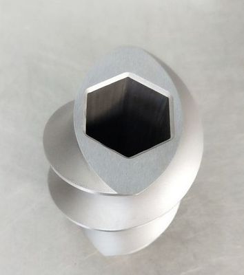 ظرفیت اکسترودر دو مارپیچ اجزای شیار کلید مربعی اجزای پیچ