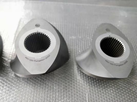 المان های پیچ اکسترودر پتروشیمی تنگستن 350 با سایش بالا