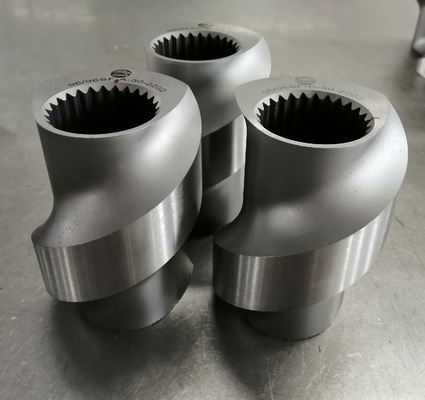 SKD11 DIN Extruder دو پیچ پلاستیکی عناصر پیچ ماشین مقاومت در برابر لباس