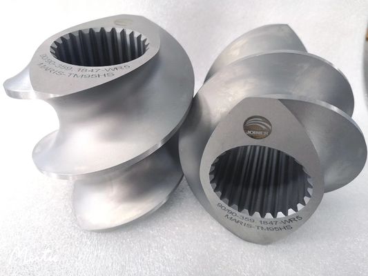 CNC Machining Extruder Parts for Twin Screw and Design