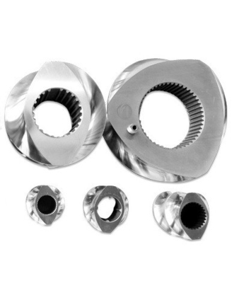 قطعات ماشین اکستروزن دو پیچ M3-M20 پیچ رشته 0.5-3mm برای صنعت مواد غذایی