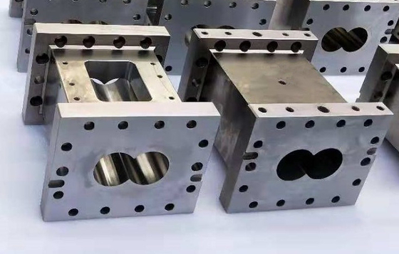 سیلندر بشکه ای مستطیلی اکسترودر ماشینکاری CNC بادوام مدیریت ISO