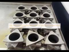 مقاومت بالای در برابر خوردگی قطعات دو پیچ اکسترودر قطعات پیچ اکسترودر برای TEX54