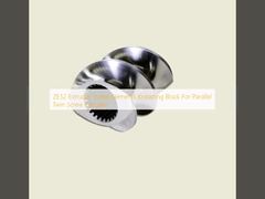 بلوک خمیری عناصر اکسترودر اسکرودر ZE52 برای اکسترودر دو مارپیچ موازی