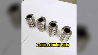 عناصر اکسترودر پیچ دوقلو 70 میلی متری با مقاومت سایش بالا